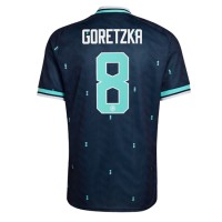 Stroje piłkarskie Niemcy Leon Goretzka #8 Koszulka Wyjazdowej MŚ 2026 Krótki Rękaw